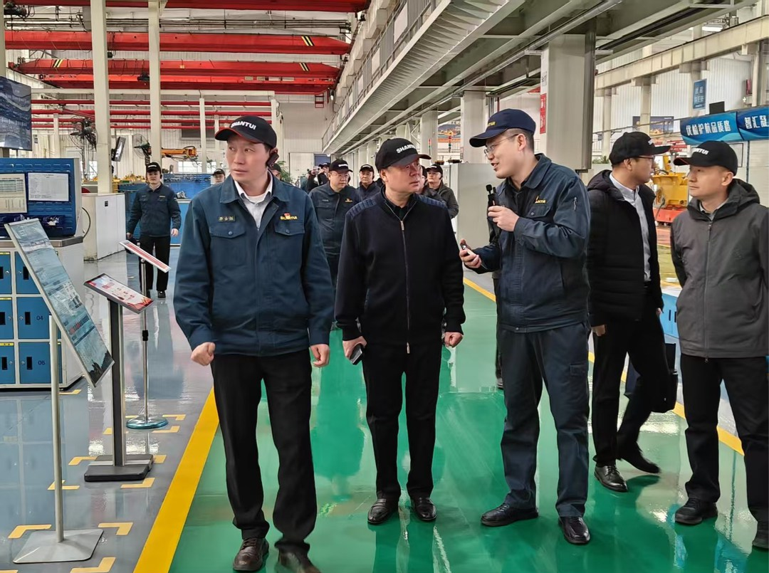 互訪交流 攜手共進(jìn) 集團與山推股份開展互訪交流活動